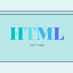 はじめてのHTML～リストタグ<ul><ol><li>の書き方とCSSデザインサンプル